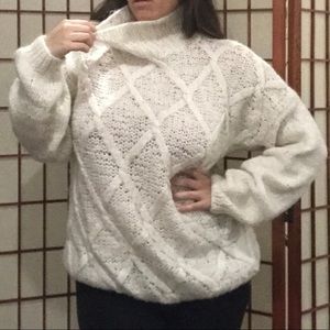 Toasty Winter Turtleneck Pullover by Grazie